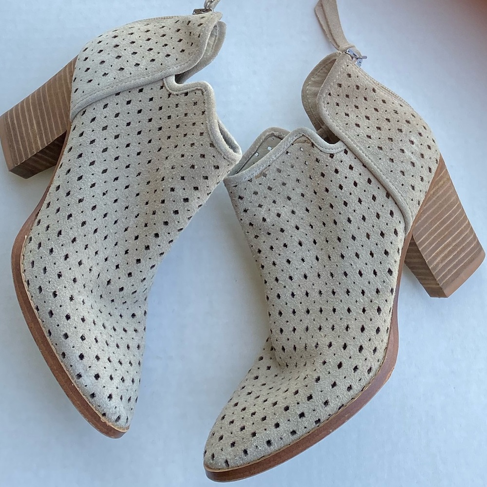 Marc Fisher Perforated Canopy Booties
